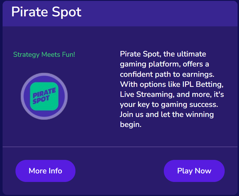 Pirate Spot Casino | Play Betshah Now.